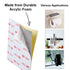 3M VHB Adhesive Pads, Double Sided Adhesive Mounting Squares